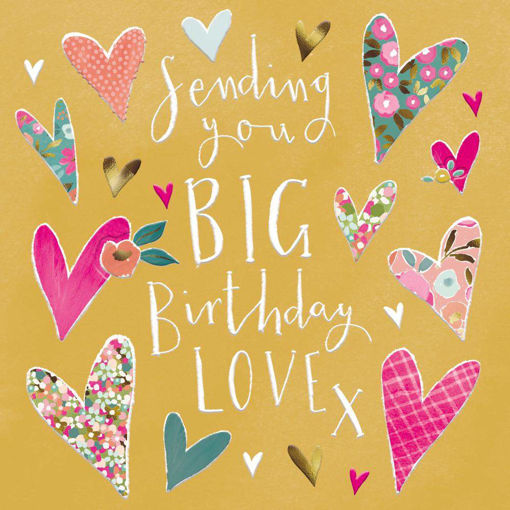 Picture of SENDING YOU BIG BIRTHDAY LOVE CARD